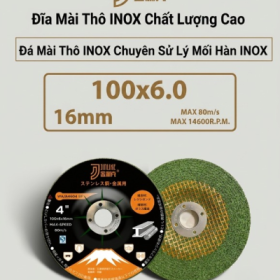 Đá mài Thô Jinlike màu xanh lá cây 100mm, 125mm, 150mm, 180mm