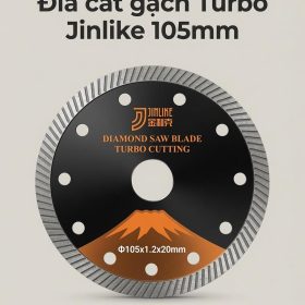 Đĩa Cắt Gạch Turbo Jinlike 105mm, 110mm, 125mm